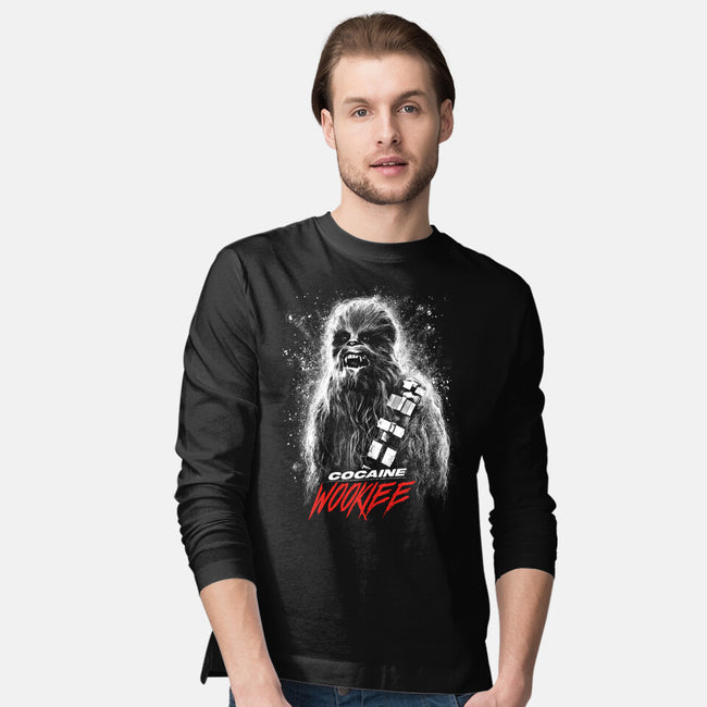 Cocaine Wookiee-Mens-Long Sleeved-Tee-CappO