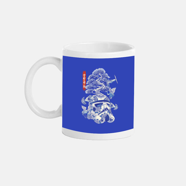Porcelain Trooper-None-Mug-Drinkware-gaci