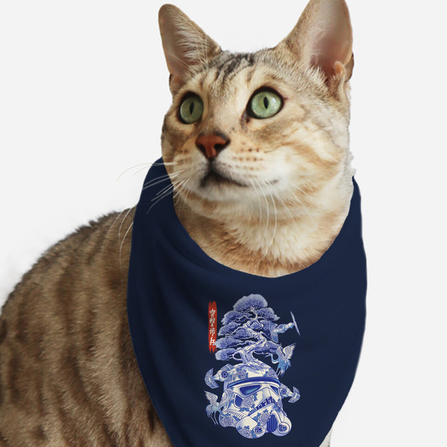 Porcelain Trooper-Cat-Bandana-Pet Collar-gaci