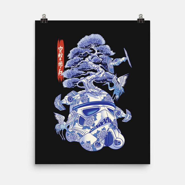 Porcelain Trooper-None-Matte-Poster-gaci