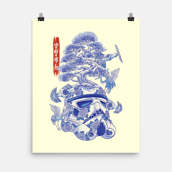 Porcelain Trooper-None-Matte-Poster-gaci