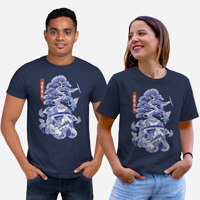 Porcelain Trooper-Unisex-Basic-Tee-gaci