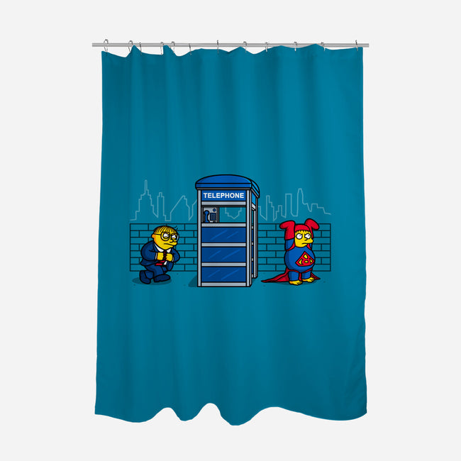 Superralph-None-Polyester-Shower Curtain-Raffiti