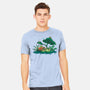 Froggy Friends-Mens-Heavyweight-Tee-TechraNova