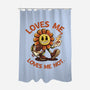 Loves Me-None-Polyester-Shower Curtain-Andriu