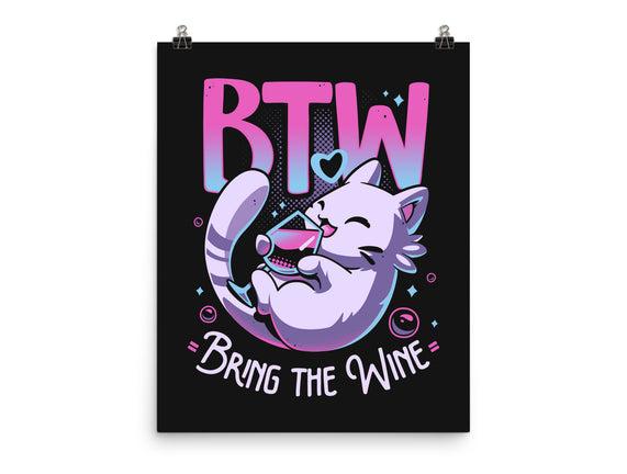Whiskered Wine Drinker
