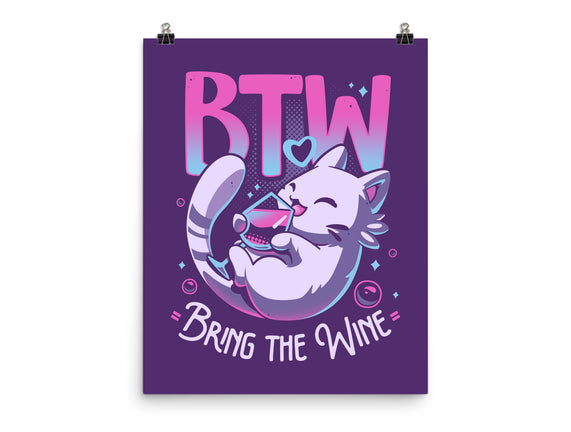 Whiskered Wine Drinker