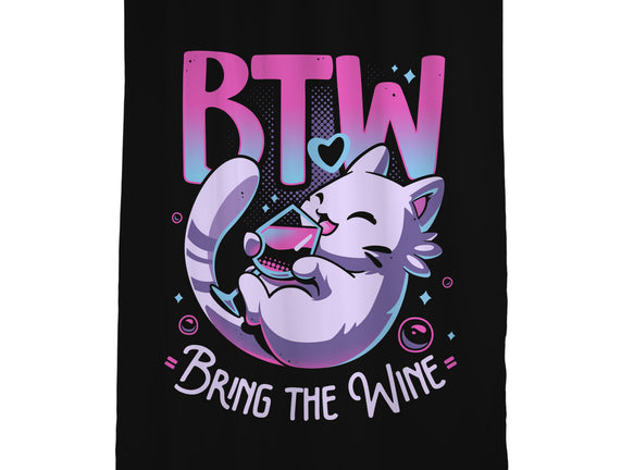 Whiskered Wine Drinker