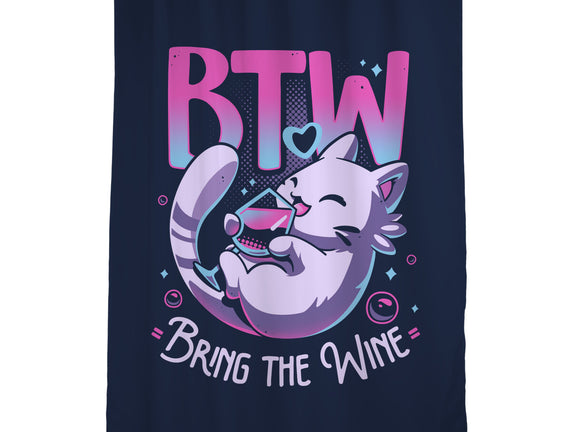 Whiskered Wine Drinker