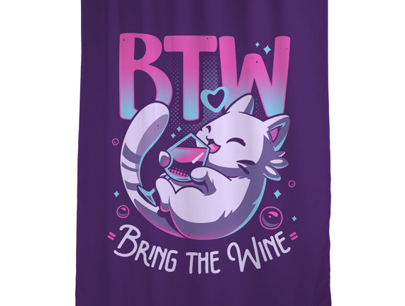 Whiskered Wine Drinker