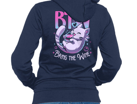 Whiskered Wine Drinker