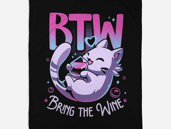 Whiskered Wine Drinker