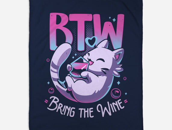 Whiskered Wine Drinker