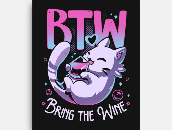 Whiskered Wine Drinker