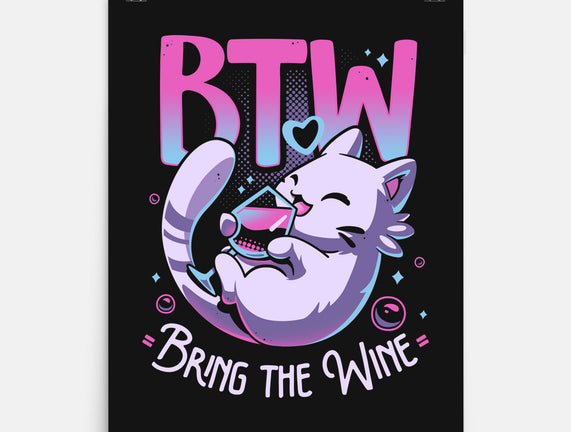 Whiskered Wine Drinker