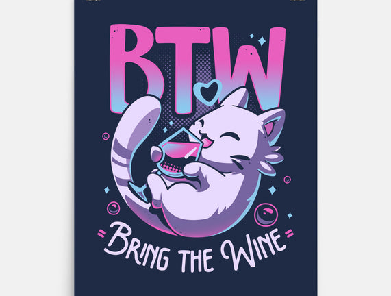 Whiskered Wine Drinker