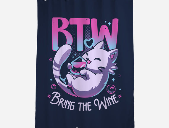 Whiskered Wine Drinker