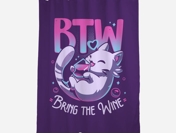 Whiskered Wine Drinker