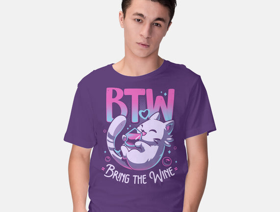 Whiskered Wine Drinker