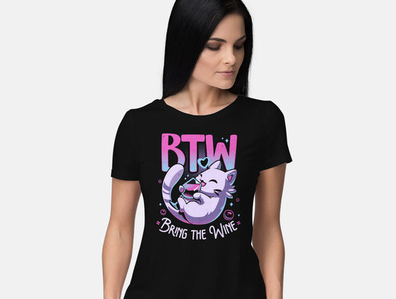 Whiskered Wine Drinker