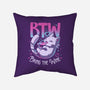Whiskered Wine Drinker-None-Removable Cover w Insert-Throw Pillow-Snouleaf