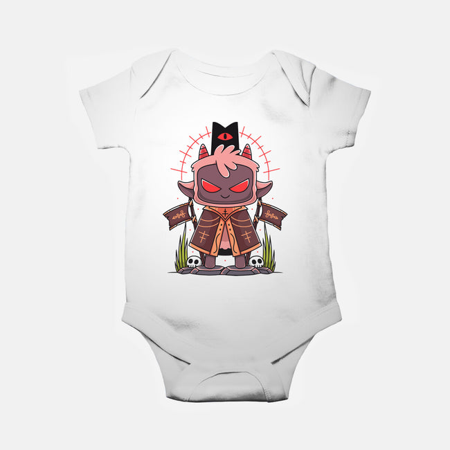 Praise The Lamb-Baby-Basic-Onesie-Alundrart