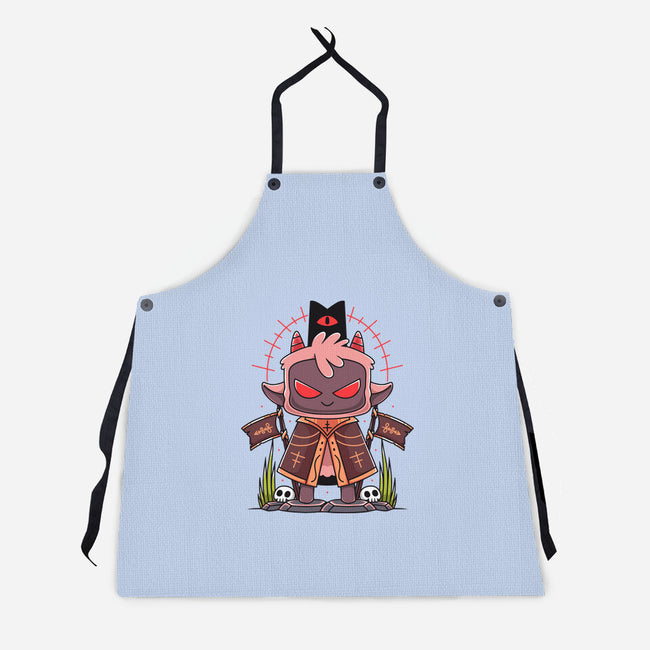 Praise The Lamb-Unisex-Kitchen-Apron-Alundrart