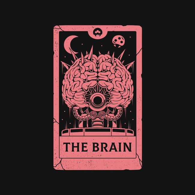 The Brain Tarot Card-Mens-Heavyweight-Tee-Alundrart