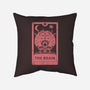 The Brain Tarot Card-None-Removable Cover w Insert-Throw Pillow-Alundrart