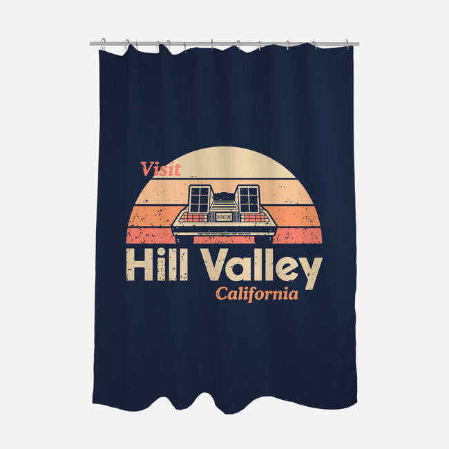 Hill Valley-None-Polyester-Shower Curtain-retrodivision
