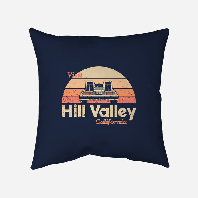 Hill Valley-None-Removable Cover-Throw Pillow-retrodivision