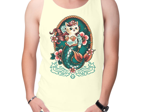 Mermaid Cat Tattoo