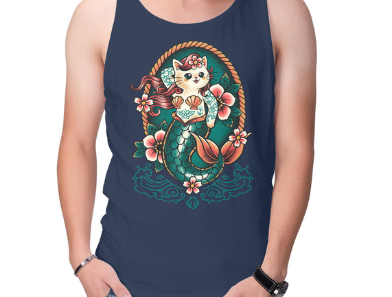Mermaid Cat Tattoo