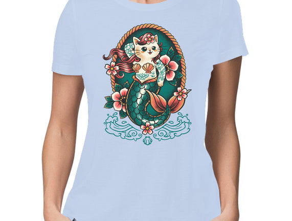 Mermaid Cat Tattoo