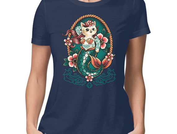 Mermaid Cat Tattoo