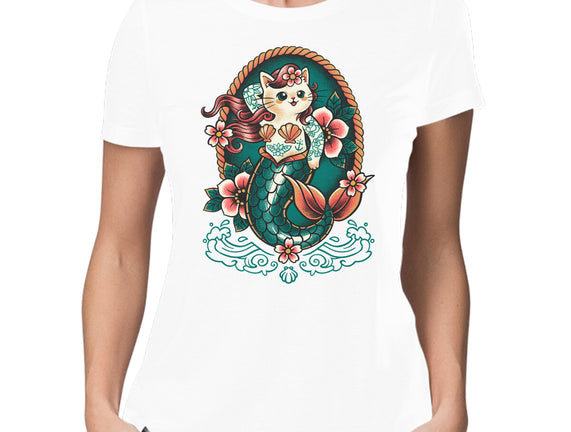Mermaid Cat Tattoo