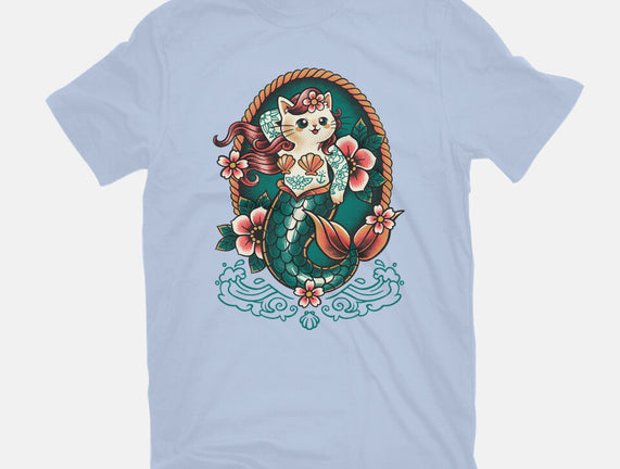 Mermaid Cat Tattoo