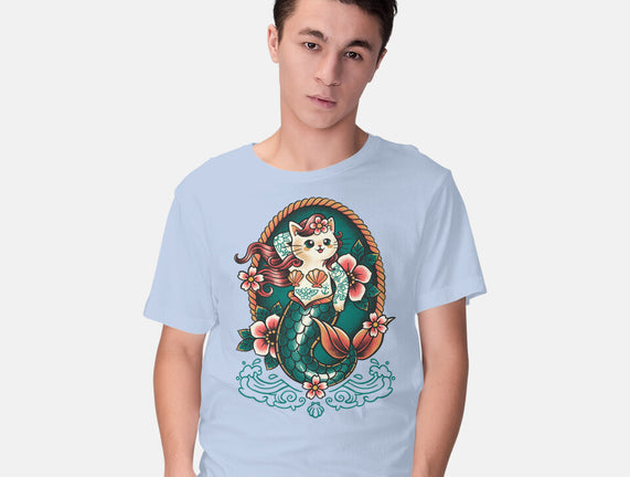 Mermaid Cat Tattoo