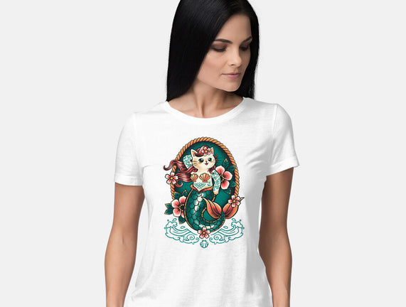 Mermaid Cat Tattoo