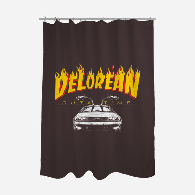 Back To Flames-None-Polyester-Shower Curtain-Getsousa!