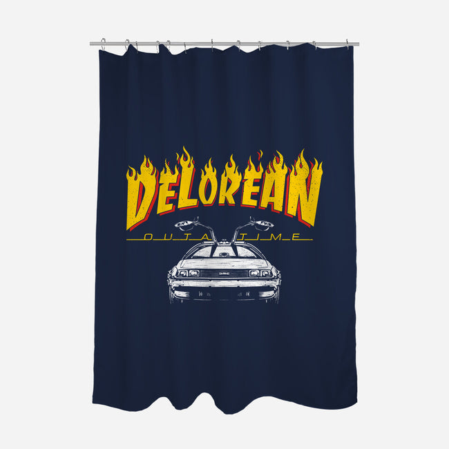 Back To Flames-None-Polyester-Shower Curtain-Getsousa!