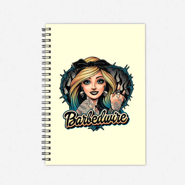 Hello Barbedwire-None-Dot Grid-Notebook-momma_gorilla