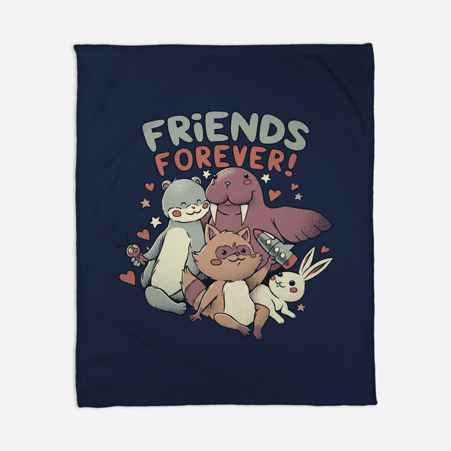 Galaxy Friends-None-Fleece-Blanket-tobefonseca