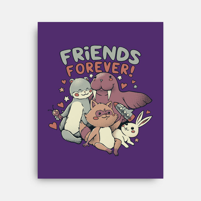 Galaxy Friends-None-Stretched-Canvas-tobefonseca