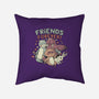 Galaxy Friends-None-Removable Cover-Throw Pillow-tobefonseca