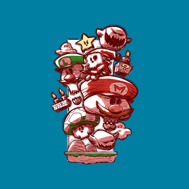 Skull Bros-Womens-Basic-Tee-Ca Mask