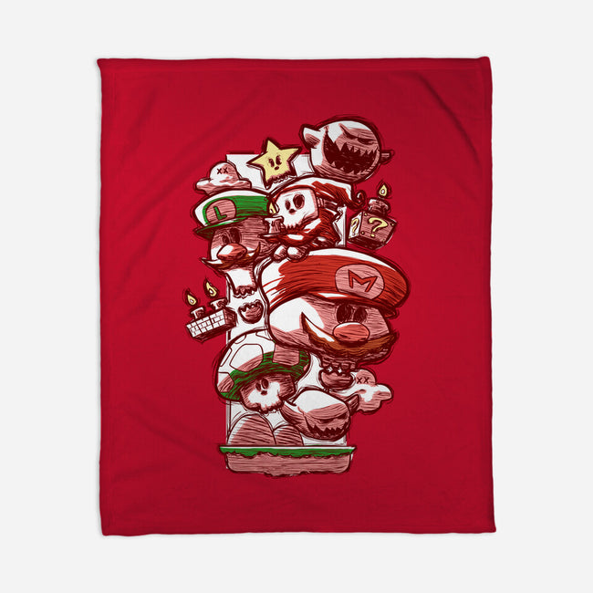 Skull Bros-None-Fleece-Blanket-Ca Mask