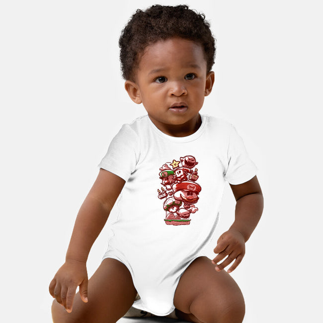 Skull Bros-Baby-Basic-Onesie-Ca Mask