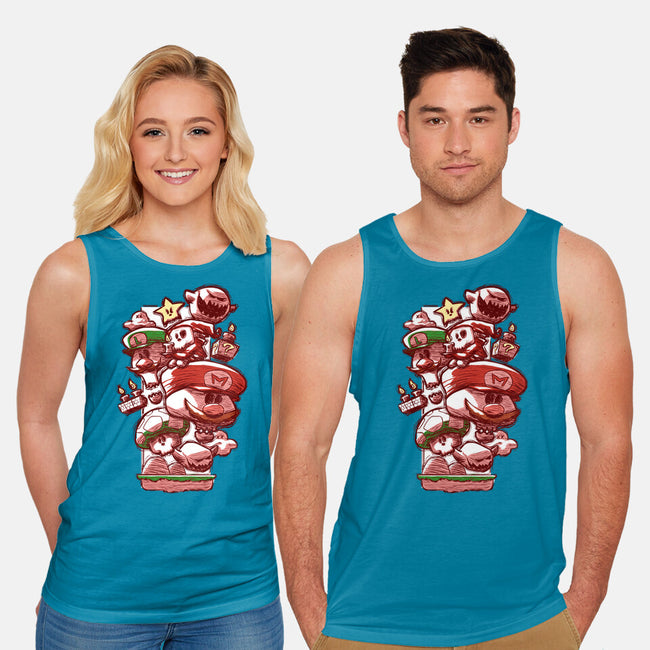 Skull Bros-Unisex-Basic-Tank-Ca Mask