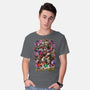 Retro Villains-Mens-Basic-Tee-Conjura Geek
